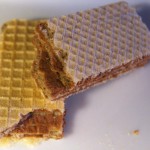 Приготвяне на сухи вафлички
