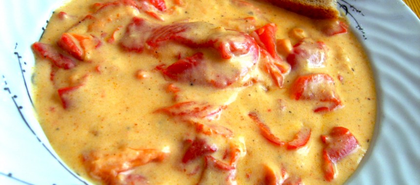 Чушки с мляко по капански