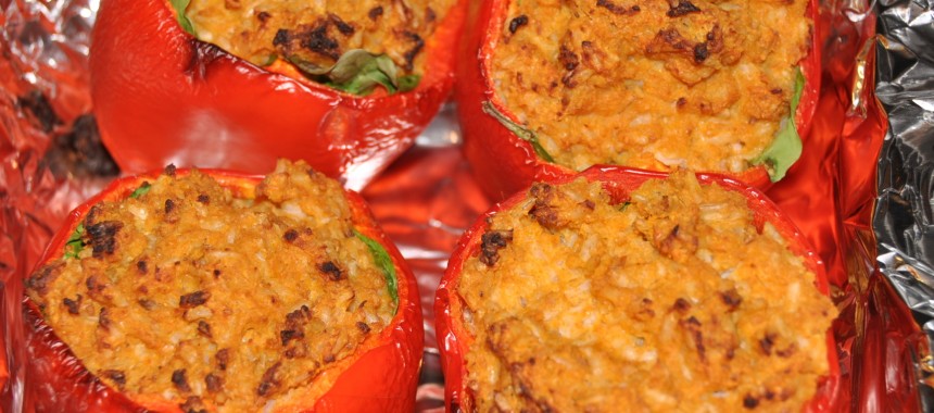 Пълнени чушки с картофи