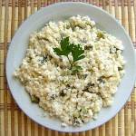 Приготвяне на салата с кус-кус