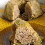 Приготвяне на мързеливи зелеви сарми в кексова форма