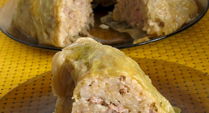 Мързеливи зелеви сарми в кексова форма