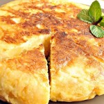Приготвяне на тортиля от яйца и картофи